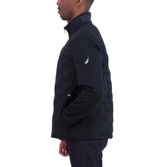 Nautica Men’s Mixed Media Jacket - Picture 2 of 3